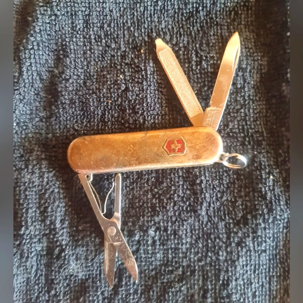 Victorinox Luxury Sterling Silve Grooming Multi-Tool Elegant Design Vintage EUC